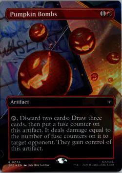 2025 Magic Spider-Man Pumpkin Bombs Expansion/Rare #26 - Image 1
