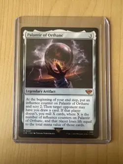 Palantir of Orthanc the Lord of the Rings: Tales of Middle-Earth MTG NM+ - Image 1