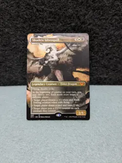 MTG * SHADRIX SILVERQUILL (borderless) * #280 NM STRIXHAVEN ~ MYTHIC - Image 1