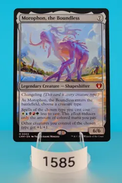 MTG Morophon, the Boundless Commander Masters Regular #3 - Image 1