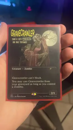 Gravecrawler Secret Lair Magic: The Gathering Near Mint Condition - Image 2