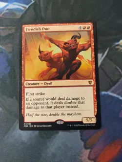 Fiendish Duo | 7% Off 2+ | Karlov Manor | NM | MTG - Image 1