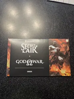 Secret Lair x God of War: Greek Non-Foil Playstation Superdrop 2025 MTG - Image 1
