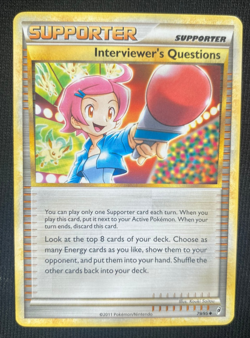 Interviewer's Questions - 79/95 - Uncommon - Pokemon Call of Legends (LP) - Image 1