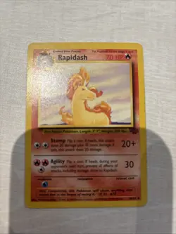 Pokemon TCG Ponyta Base Set 60/102 Regular Unlimited Common and Rapidash 44/64 - Image 5