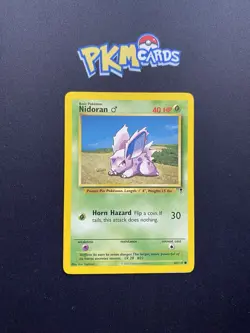 Pokemon TCG Nidoran Legendary Collection 83/110 Regular LP. - Image 1