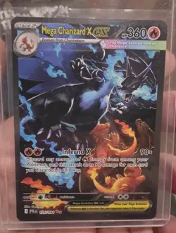Mega Charizard X ex 125/094 From Phantasmal Flames Prerelease Pokemon ~Mint~ - Image 2