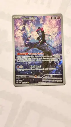 Munkidori 72/64 Illustration Shrouded Fable Pokemon TCG Near Mint Condition - Image 2