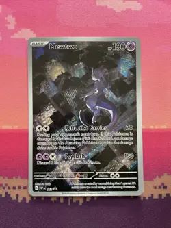 Pokemon Card Mewtwo Black Star Promo 052 Near Mint - Image 1