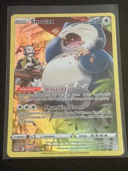 2022 Snorlax TG10/TG30 Lost Origin Trainer Gallery Pokemon TCG Near Mint - Image 1