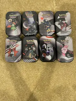 Pokemon Black And White Mini Tin Sealed Lot Of 8 - Image 1