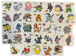 Lot of 33 Pokemon Japanese Daiichi Pan Bread Seal Sticker-Lugia/Darkrai+ - Image 1