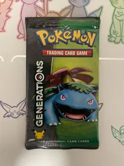 POKEMON XY - GENERATIONS 20TH BOOSTER PACK - FACTORY SEALED - VENUSAUR - Image 1