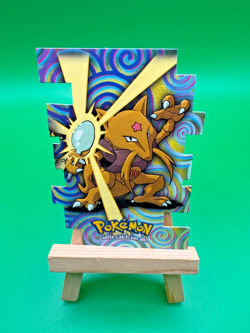 1998 Topps Pokemon EV 8 of 12 #64 Kadabra Die-cut Card, RARE, Near Mint - Image 5