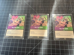 New - Disney - Lorcana - Pull the Lever! - 31/P2 - Promo Cards - Cold Foil x3 - Image 1