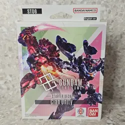Gundam TCG Trading Card Game Clan Unity Starter Deck ST06 ENGLISH Ver x2 SET - Image 2