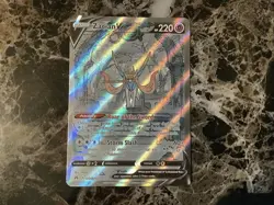 Zacian v Crown Zenith: Galarian Gallery Holo Ultra Rare Card GG48/GG70 PSA9 - Image 1