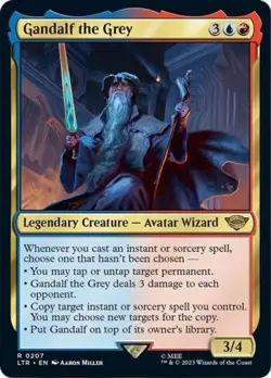 Gandalf the Grey -Foil Light Play MTG - Image 1