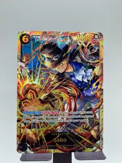 Op13-120 Sabo SEC One Piece Card Game Carrying On His Will English Near Mint - Image 1