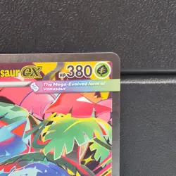 Mega Venusaur ex Special Illustration Rare 177/132 Mega Evolution Pokemon Card - Image 3