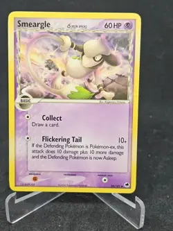 Pokemon Card Smeargle 39/101 EX Dragon Frontiers Uncommon - Image 1