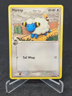 Pokemon Card Mareep 54/101 EX Dragon Frontiers Common - Image 1