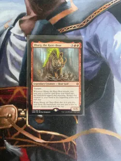 MTG Ilharg, the Raze-Boar War of the Spark 133/264 Regular Mythic - Image 1