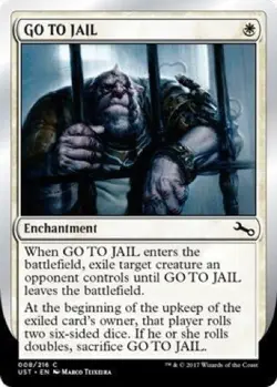 4 x GO TO JAIL (008/216) - Unstable - Common - Image 1