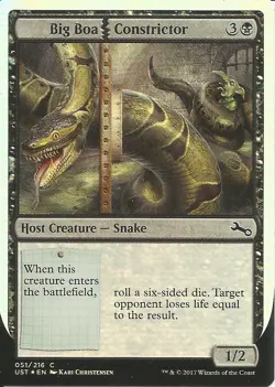 Big Boa Constrictor (051/216) - Unstable - Common (Foil) - Image 1