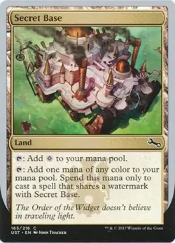 4 x Secret Base (John Thacker) (165/216) - Unstable - Common - Image 1