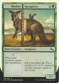 Mother Kangaroo (116/216) - Unstable - Common (Foil) - Image 1