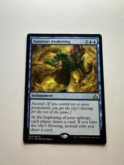 Overflowing Insight NM Ixalan Magic The Gathering Mtg Near Mint Mythic Sorcery - Image 1