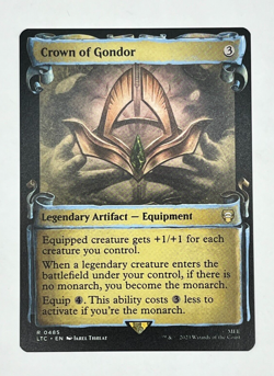 MTG Crown of Gondor Showcase Scrolls LTC #485 The Lord of the Rings Middle-Earth - Image 1