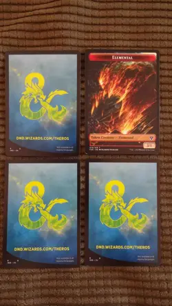 Magic: the Gathering / MtG Kraken Token (8/8) x4 Mixed Sets - Image 2