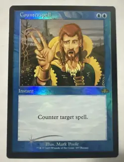 Magic: The Gathering Instant Counterspell Rare Foil Promo 2023 MTG - Image 1