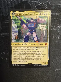 Soundwave, Sonic Spy Regular - Transformers MTG-NM - Image 1