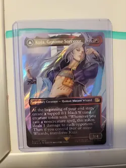 Kuja, Genome Sorcerer // Trance Kuja, Fate Defied - Surge Foil - Borderless NM, - Image 1