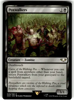 Poxwalkers Universes Beyond: Warhammer 40000 Regular MTG NM - Image 1