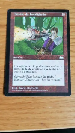 (mtg) Null Rod - Weatherlight - English - Played - Image 1