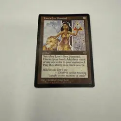 MTG Lion's Eye Diamond Mirage Regular Rare Card MODERATELY PLAYED - Image 1