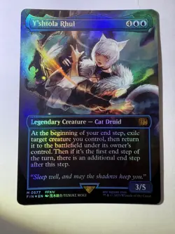MTG Final Fantasy English Y'shtola Rhul Borderless 0577 Foil - Image 2
