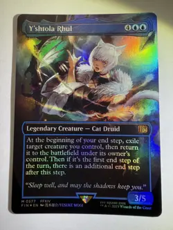 MTG Final Fantasy English Y'shtola Rhul Borderless 0577 Foil - Image 3