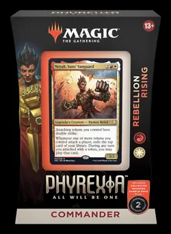 Magic The Gathering - Phyrexia All Will Be One Commander Deck - Rebellion Rising - Image 1