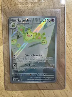 Pokemon TCG Black Bolt & White Flare Illustration Rare Reuniclus Promo SVP 212 - Image 1