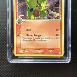 CGC GEM MINT 10 Pokemon Larvitar δ #73/113 - (2005) EX Delta Species - Image 2