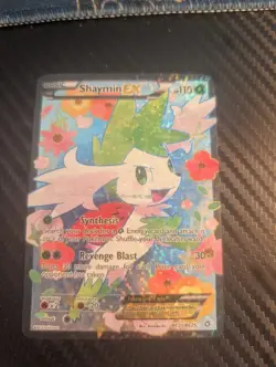 Shaymin EX RC21/113 Rare Ultra Legendary Treasures Pokemon Lightly Played - Image 1