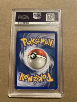 2002 POKEMON EXPEDITION 21 NINETALES-REVERSE FOIL PSA 6 - Image 2