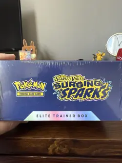 Factory Sealed Pokemon TCG Surging Sparks Elite Trainer Box (ETB) - Image 5