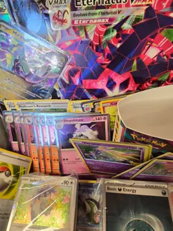 (Pokemon Card Lot) W Vmax,Gx,ex Over 100 cards W pokemon Go - Image 4