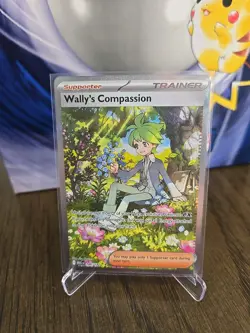 Pokemon TCG Mega Evolutions Wally's Compassion Special Illustration Rare 186/132 - Image 1
